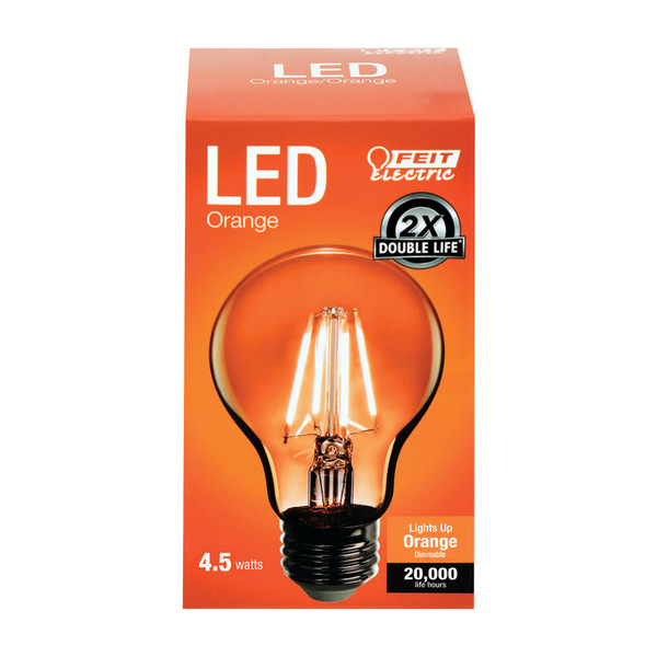 Feit Electric LED A19 E26 ORANGE 30W A19/TO/LED